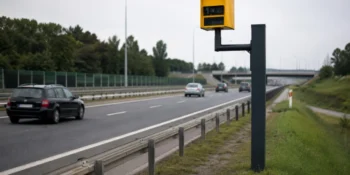 Czy fotoradar może zrobić zdjęcie tylnej tablicy rejestracyjnej?