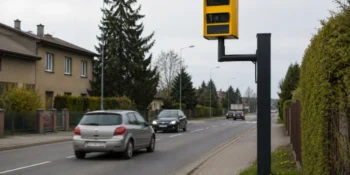 Z jakiej odległości fotoradar robi zdjęcie?